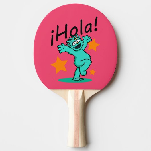Sesame Street | ¡Hola! Rosita Tafeltennisbatje (Voorkant)