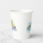 Sesame Street | Ice Skating Friends Papieren Bekers (Links)