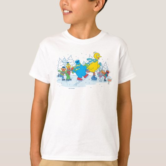 Sesame Street | IJsvrienden T-shirt (Voorkant)