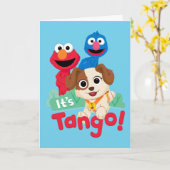 Sesame Street | It's Tango With Elmo & Grover Kaart (Gele Bloem)