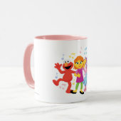 Sesame Street | Julia, Elmo en Abby dansen Mok (Voorkant links)