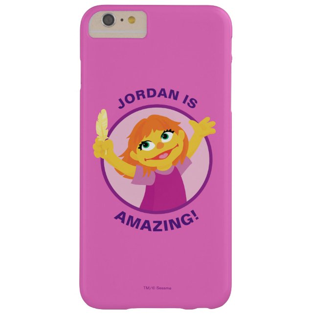 Sesame Street | Julia Holding Feather Case-Mate iPhone Case (Achterkant)