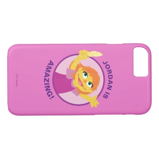 Sesame Street | Julia Holding Feather Case-Mate iPhone Case (Achterkant (Horizontaal))