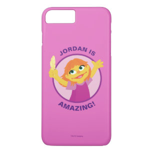 Sesame Street   Julia houdt een veer vast Case-Mate iPhone Case