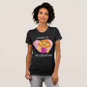 Sesame Street | Julia Roze Hart T-shirt (Voorkant volledig)