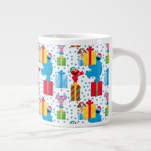 Sesame Street Kerstcadeaus Patroon Grote Koffiekop