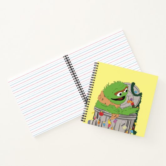 Sesame Street | Kerstmis Oscar de Mopperkont Notitieboek (Binnen)