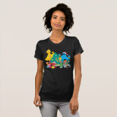 Sesame Street | Kerstpalen T-shirt (Voorkant volledig)