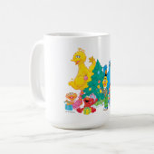 Sesame Street | Kerstpals Koffiemok (Voorkant links)