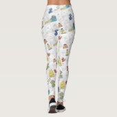 Sesame Street Klassiek Comic Pattern Leggings (Achterkant)