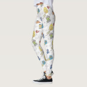 Sesame Street Klassiek Comic Pattern Leggings (Links)