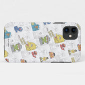 Sesame Street Klassiek Stripspatroon Case-Mate iPhone Case (Achterkant (horizontaal))
