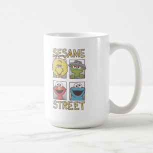 Sesame Street Klassieke Karakter Comic Koffiemok