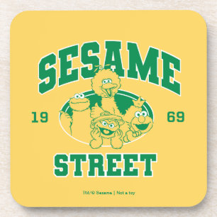 Sesame Street Klassieker 1969 Bier Onderzetter
