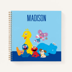 Sesame Street   Kleurrijke Sesame Street-vrienden Notitieboek