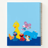Sesame Street | Kleurrijke Sesame Street-vrienden Notitieboek (Achterkant)