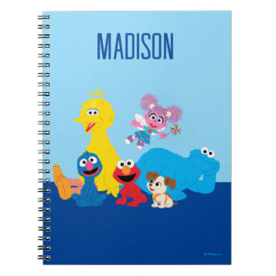Sesame Street Kleurrijke Sesame Street-vrienden Notitieboek