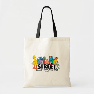 Sesame Street Knuffelvrienden sinds 1969 Tote Bag