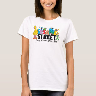 Sesame Street   Knuffige vrienden sinds 1969 T-shirt
