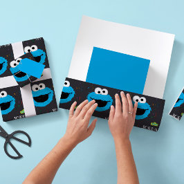 Sesame Street | Koekiemonster Verjaardags Schrijfb Cadeaupapier