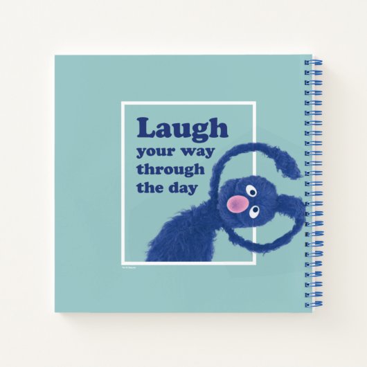 Sesame Street | Lach je weg door de dag Notitieboek (Achterkant)