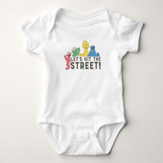 Sesame Street | Laten we de straat op gaan! Romper (Voorkant)