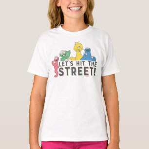Sesame Street Laten we de straat op gaan! T-shirt