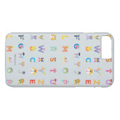 Sesame Street | Letters van het alfabet Case-Mate iPhone Case (Achterkant (Horizontaal))