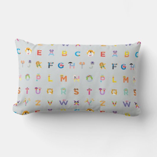 Sesame Street | Letters van het alfabet Kussen (Voorkant)