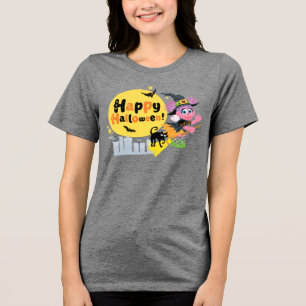 Sesame Street   Leuke Halloween-patroon Tri-Blend Shirt
