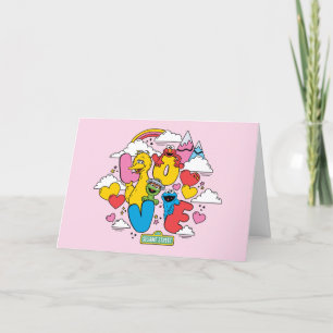 Sesame Street   Liefde Feestdagen Kaart