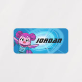 Sesame Street | Mecha Builders Abby In Actie Labels (Design 2)