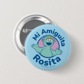 Sesame Street | Mi Amiguita Rosita Ronde Button 5,7 Cm (Voorkant /achterkant)