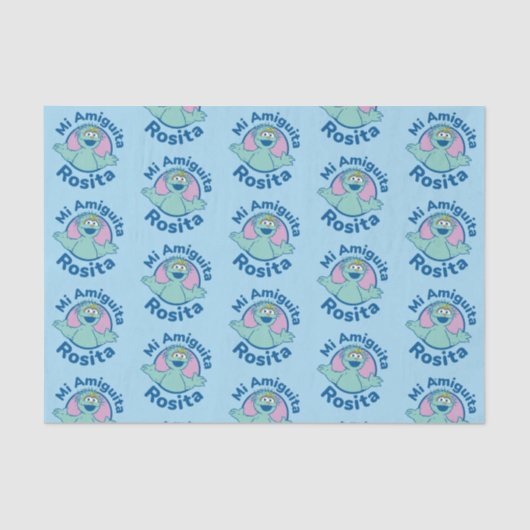 Sesame Street | Mi Amiguita Rosita Tissuepapier (Voorkant)
