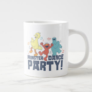 Sesame Street Monster Dancefeest Grote Koffiekop