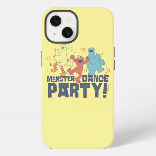 Sesame Street | Monster Dancefeest iPhone Hoesje (Achterkant)
