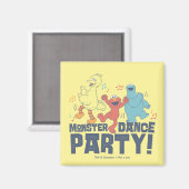 Sesame Street | Monster Dansfeest Magneet (Voorkant / Achterkant)