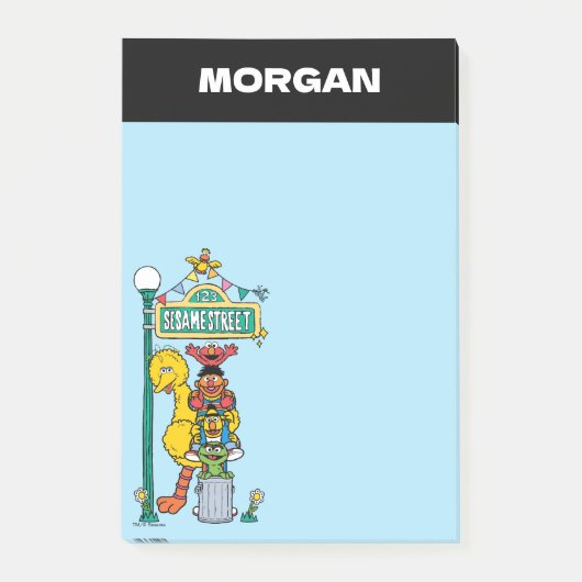 Sesame Street | Naam toevoegen Post-it® Notes (Voorkant)