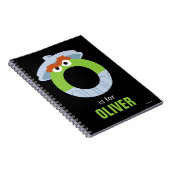 Sesame Street | O is voor Oscar Notitieboek (Rechterzijde)