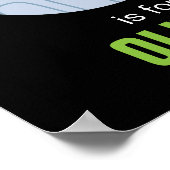 Sesame Street | O is voor Oscar Poster (Hoek)