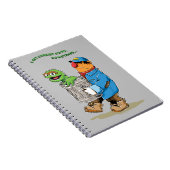 Sesame Street | Oscar & Bruno de vuilnisman Notitieboek (Rechterzijde)