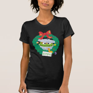 Sesame Street Oscar de Groentje Krans T-shirt