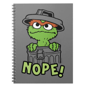 Sesame Street   Oscar de Grouch Nee! Notitieboek