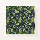 Sesame Street | Oscar de Mopper kont op! Notitieboek (Achterkant)