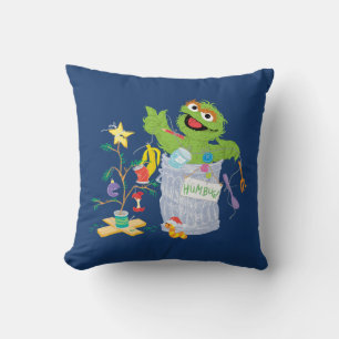Sesame Street   Oscar - Kerstboom Kussen