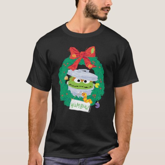 Sesame Street | Oscar the Grouch Kranz T-shirt (Voorkant)