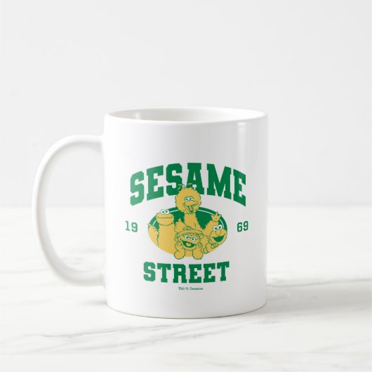 Sesame Street | Oud 1969 Koffiemok (Links)