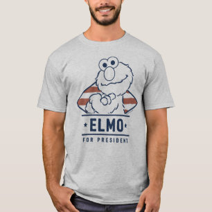 Sesame Street   Oude Elmo voor President T-shirt
