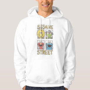 Sesame Street Oude Karakter Comic 2 Hoodie
