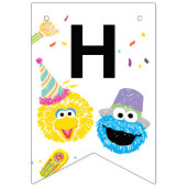 Sesame Street Pals Confetti Birthday Bunting Flags Vlaggetjes (Tweede vlag)
